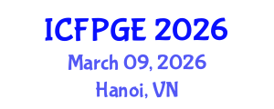 International Conference on Feminist Politics and Gender Equality (ICFPGE) March 09, 2026 - Hanoi, Vietnam International Conference on Feminist Politics and Gender Equality (ICFPGE) March 09, 2026 - Hanoi, Vietnam