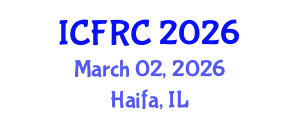 International Conference on Fiber-Reinforced Concrete (ICFRC) March 02, 2026 - Haifa, Israel