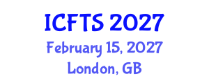 International Conference on Film Tourism Studies (ICFTS) February 15, 2027 - London, United Kingdom International Conference on Film Tourism Studies (ICFTS) February 15, 2027 - London, United Kingdom