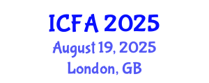 International Conference on Finance and Accounting (ICFA) August 19, 2025 - London, United Kingdom