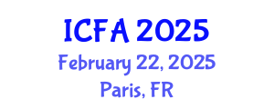 International Conference on Finance and Accounting (ICFA) February 22, 2025 - Paris, France