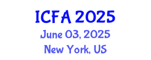 International Conference on Finance and Accounting (ICFA) June 03, 2025 - New York, United States