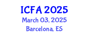 International Conference on Finance and Accounting (ICFA) March 03, 2025 - Barcelona, Spain