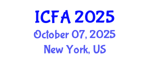 International Conference on Finance and Accounting (ICFA) October 07, 2025 - New York, United States