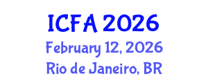 International Conference on Finance and Accounting (ICFA) February 12, 2026 - Rio de Janeiro, Brazil International Conference on Finance and Accounting (ICFA) February 12, 2026 - Rio de Janeiro, Brazil