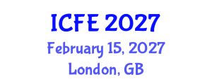 International Conference on Finance and Econometrics (ICFE) February 15, 2027 - London, United Kingdom International Conference on Finance and Econometrics (ICFE) February 15, 2027 - London, United Kingdom