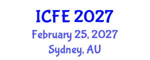 International Conference on Finance and Economics (ICFE) February 25, 2027 - Sydney, Australia International Conference on Finance and Economics (ICFE) February 25, 2027 - Sydney, Australia
