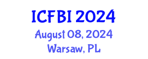 International Conference on Finance, Banking and Insurance (ICFBI) August 08, 2024 - Warsaw, Poland