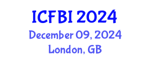 International Conference on Finance, Banking and Insurance (ICFBI) December 09, 2024 - London, United Kingdom