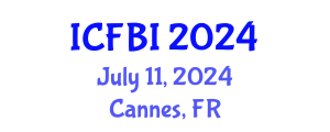 International Conference on Finance, Banking and Insurance (ICFBI) July 11, 2024 - Cannes, France