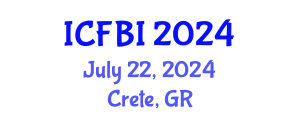 International Conference on Finance, Banking and Insurance (ICFBI) July 22, 2024 - Crete, Greece