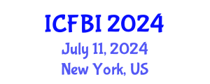 International Conference on Finance, Banking and Insurance (ICFBI) July 11, 2024 - New York, United States