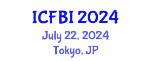 International Conference on Finance, Banking and Insurance (ICFBI) July 22, 2024 - Tokyo, Japan