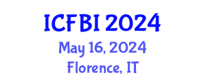 International Conference on Finance, Banking and Insurance (ICFBI) May 16, 2024 - Florence, Italy