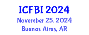 International Conference on Finance, Banking and Insurance (ICFBI) November 25, 2024 - Buenos Aires, Argentina