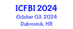 International Conference on Finance, Banking and Insurance (ICFBI) October 03, 2024 - Dubrovnik, Croatia