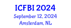 International Conference on Finance, Banking and Insurance (ICFBI) September 12, 2024 - Amsterdam, Netherlands