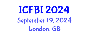 International Conference on Finance, Banking and Insurance (ICFBI) September 19, 2024 - London, United Kingdom