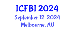 International Conference on Finance, Banking and Insurance (ICFBI) September 12, 2024 - Melbourne, Australia