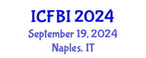 International Conference on Finance, Banking and Insurance (ICFBI) September 19, 2024 - Naples, Italy