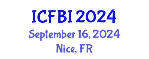 International Conference on Finance, Banking and Insurance (ICFBI) September 16, 2024 - Nice, France