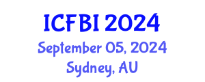 International Conference on Finance, Banking and Insurance (ICFBI) September 05, 2024 - Sydney, Australia