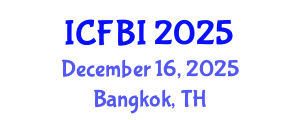 International Conference on Finance, Banking and Insurance (ICFBI) December 16, 2025 - Bangkok, Thailand