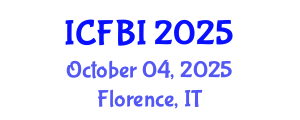 International Conference on Finance, Banking and Insurance (ICFBI) October 04, 2025 - Florence, Italy