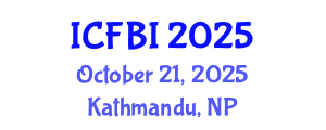 International Conference on Finance, Banking and Insurance (ICFBI) October 21, 2025 - Kathmandu, Nepal