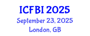 International Conference on Finance, Banking and Insurance (ICFBI) September 23, 2025 - London, United Kingdom