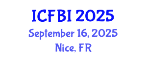 International Conference on Finance, Banking and Insurance (ICFBI) September 16, 2025 - Nice, France