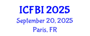 International Conference on Finance, Banking and Insurance (ICFBI) September 20, 2025 - Paris, France