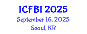 International Conference on Finance, Banking and Insurance (ICFBI) September 16, 2025 - Seoul, Republic of Korea