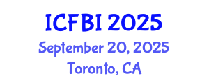 International Conference on Finance, Banking and Insurance (ICFBI) September 20, 2025 - Toronto, Canada