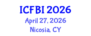 International Conference on Finance, Banking and Insurance (ICFBI) April 27, 2026 - Nicosia, Cyprus International Conference on Finance, Banking and Insurance (ICFBI) April 27, 2026 - Nicosia, Cyprus