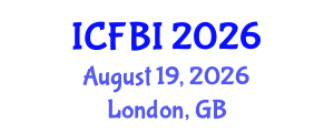 International Conference on Finance, Banking and Insurance (ICFBI) August 19, 2026 - London, United Kingdom