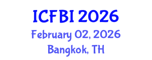 International Conference on Finance, Banking and Insurance (ICFBI) February 02, 2026 - Bangkok, Thailand International Conference on Finance, Banking and Insurance (ICFBI) February 02, 2026 - Bangkok, Thailand