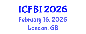 International Conference on Finance, Banking and Insurance (ICFBI) February 16, 2026 - London, United Kingdom International Conference on Finance, Banking and Insurance (ICFBI) February 16, 2026 - London, United Kingdom