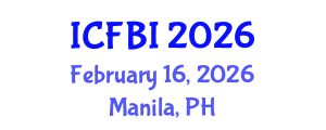 International Conference on Finance, Banking and Insurance (ICFBI) February 16, 2026 - Manila, Philippines International Conference on Finance, Banking and Insurance (ICFBI) February 16, 2026 - Manila, Philippines