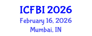 International Conference on Finance, Banking and Insurance (ICFBI) February 16, 2026 - Mumbai, India International Conference on Finance, Banking and Insurance (ICFBI) February 16, 2026 - Mumbai, India