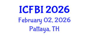 International Conference on Finance, Banking and Insurance (ICFBI) February 02, 2026 - Pattaya, Thailand International Conference on Finance, Banking and Insurance (ICFBI) February 02, 2026 - Pattaya, Thailand