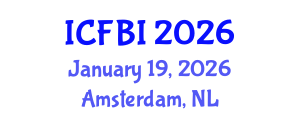 International Conference on Finance, Banking and Insurance (ICFBI) January 19, 2026 - Amsterdam, Netherlands International Conference on Finance, Banking and Insurance (ICFBI) January 19, 2026 - Amsterdam, Netherlands