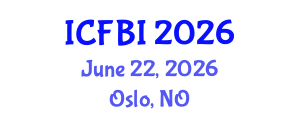 International Conference on Finance, Banking and Insurance (ICFBI) June 22, 2026 - Oslo, Norway International Conference on Finance, Banking and Insurance (ICFBI) June 22, 2026 - Oslo, Norway