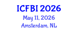 International Conference on Finance, Banking and Insurance (ICFBI) May 11, 2026 - Amsterdam, Netherlands International Conference on Finance, Banking and Insurance (ICFBI) May 11, 2026 - Amsterdam, Netherlands