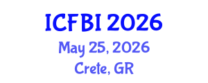 International Conference on Finance, Banking and Insurance (ICFBI) May 25, 2026 - Crete, Greece International Conference on Finance, Banking and Insurance (ICFBI) May 25, 2026 - Crete, Greece