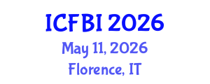 International Conference on Finance, Banking and Insurance (ICFBI) May 11, 2026 - Florence, Italy International Conference on Finance, Banking and Insurance (ICFBI) May 11, 2026 - Florence, Italy