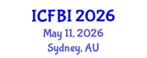 International Conference on Finance, Banking and Insurance (ICFBI) May 11, 2026 - Sydney, Australia International Conference on Finance, Banking and Insurance (ICFBI) May 11, 2026 - Sydney, Australia