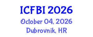 International Conference on Finance, Banking and Insurance (ICFBI) October 04, 2026 - Dubrovnik, Croatia International Conference on Finance, Banking and Insurance (ICFBI) October 04, 2026 - Dubrovnik, Croatia