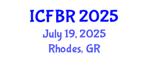 International Conference on Finance, Banking and Regulation (ICFBR) July 19, 2025 - Rhodes, Greece