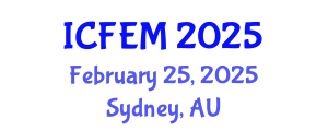 International Conference on Financial and Economic Management (ICFEM) February 25, 2025 - Sydney, Australia